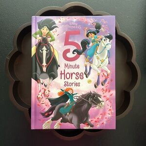 Disney Princess 5 Minute Horse Stories Book